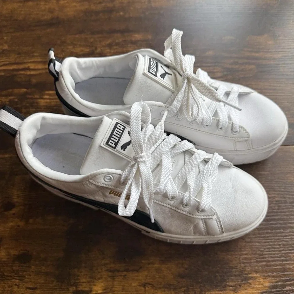 Puma platform shoes women size 10